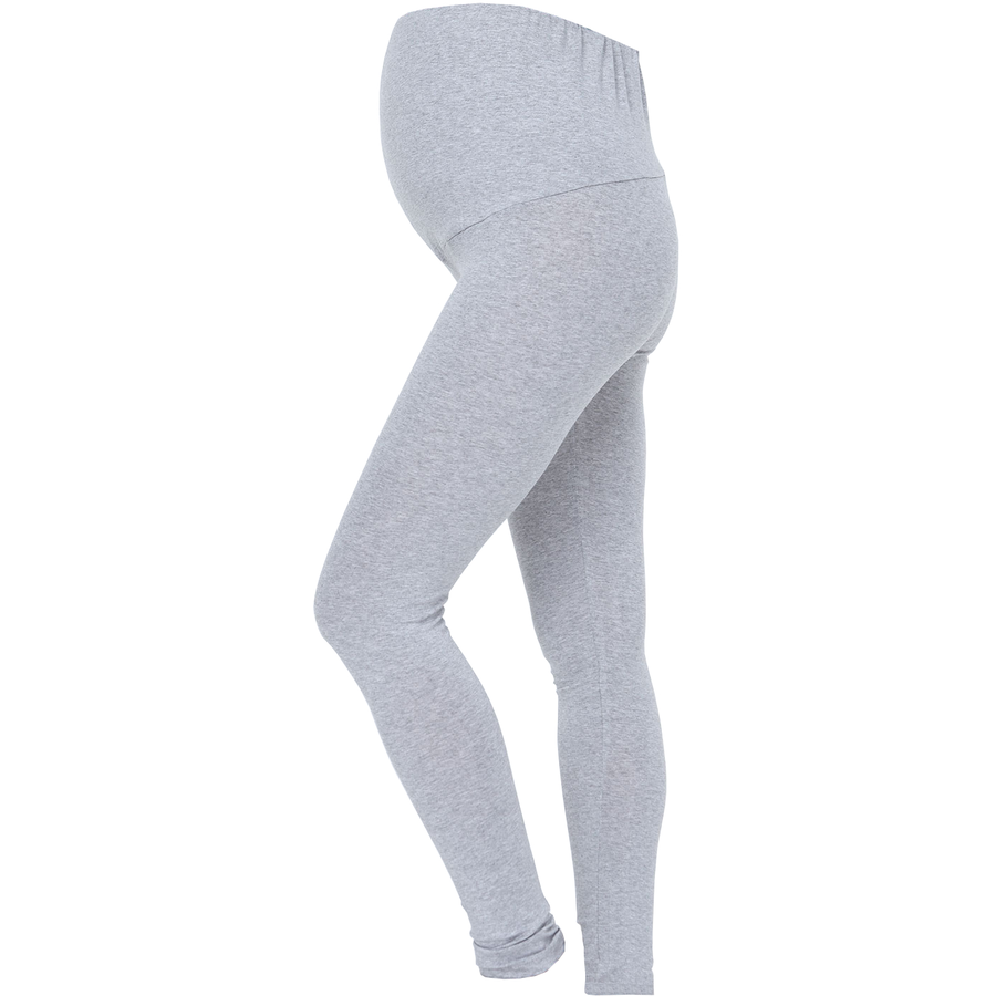 M.M.C. Umstandsleggings Komfortabel Hellgrau