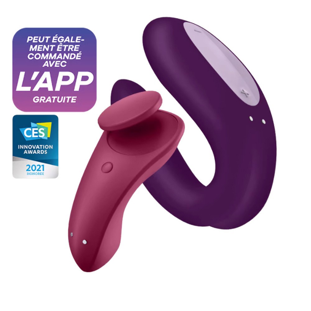 Duo de sextoys waterproofs - Vibromasseur & stimulateur