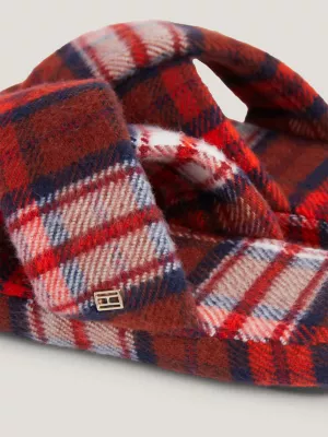 Pantufas xadrez recicladas