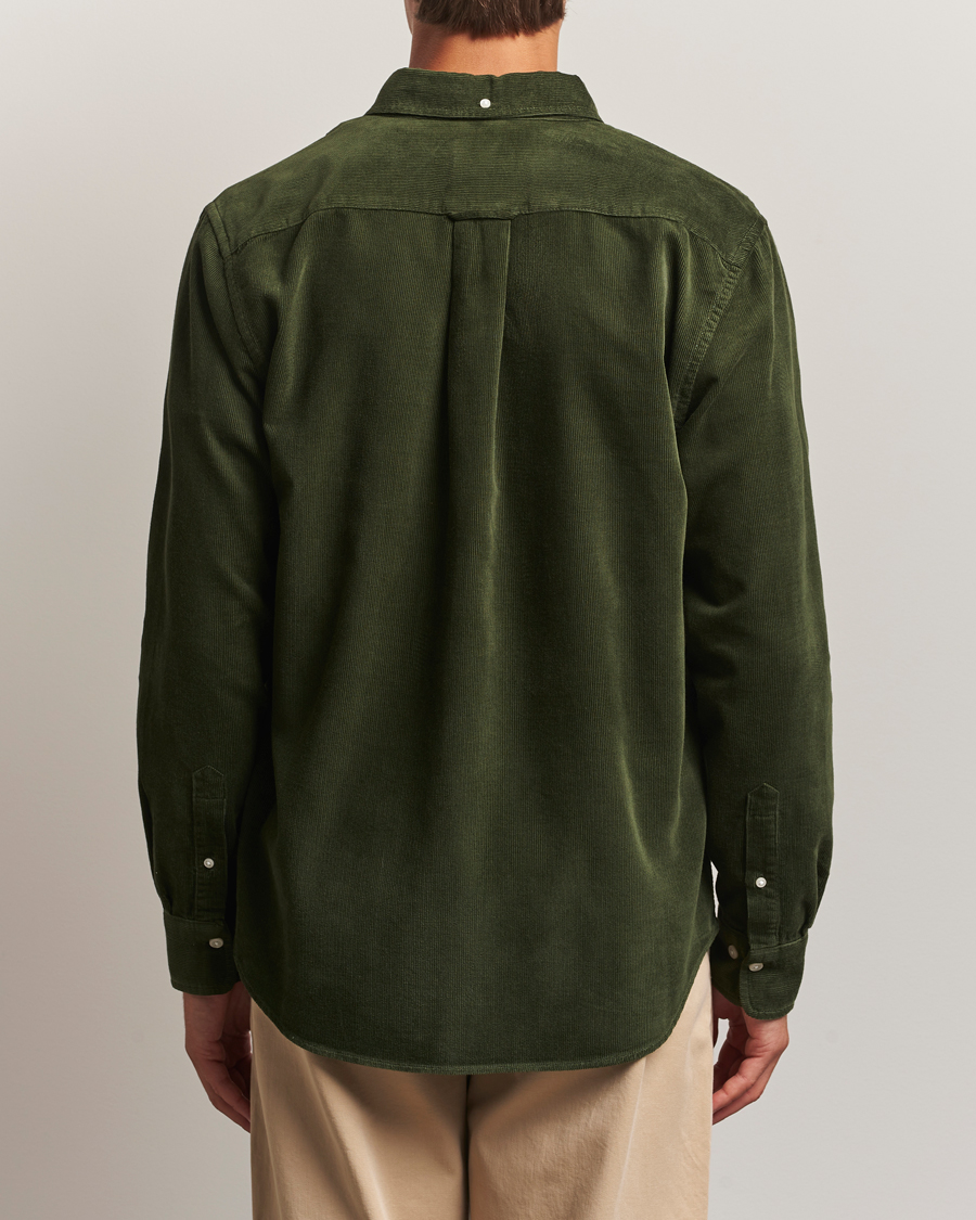 GANT Regular Fit Corduroy Shirt Country Green