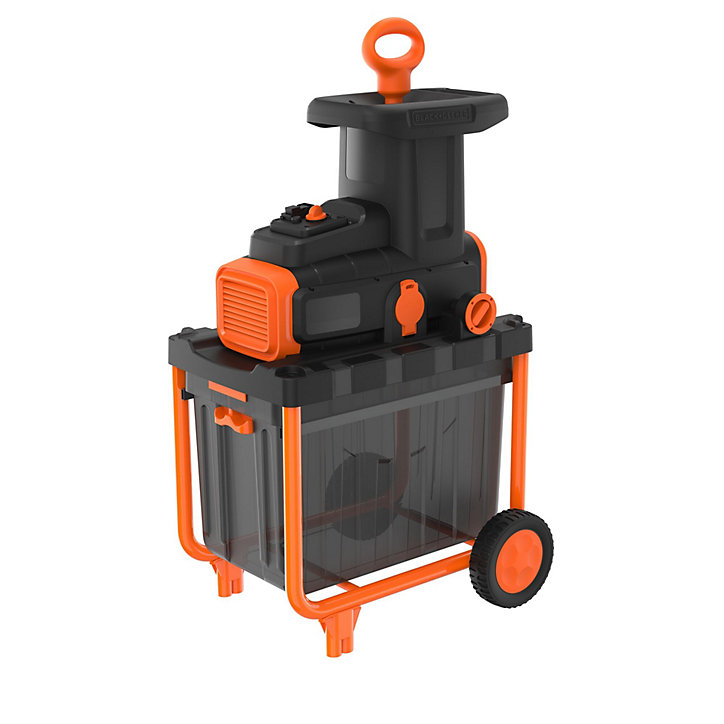 Broyeur de végétaux électrique Black+Decker BEGAS5800 2800 W 45 mm