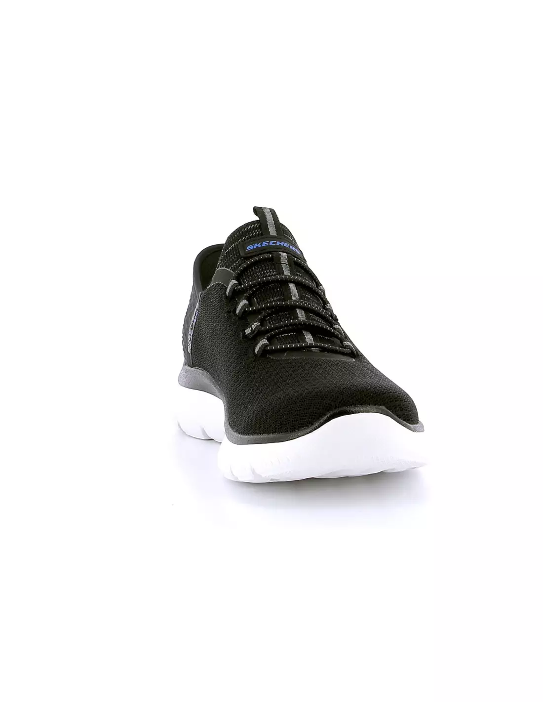 SKECHERS SLIP - INS SUMMITS - Baskets BLACKMESH/TRIM