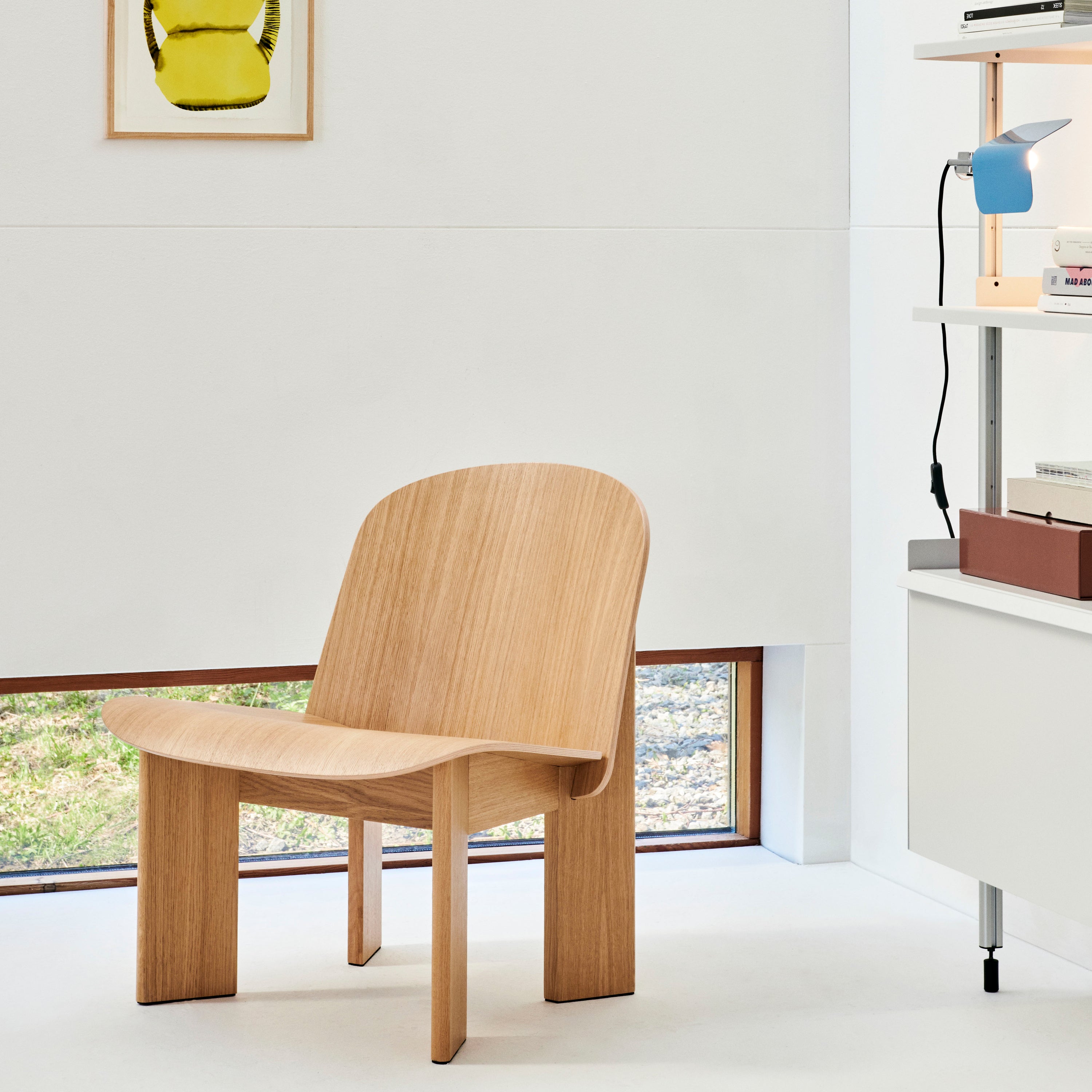 HAY Chisel Fauteuil - Lacquered Oak