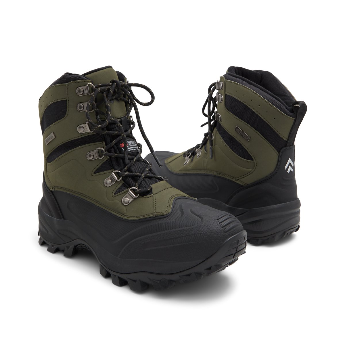 BANFF TRAIL-Craron-Bottes - Talon plat - Vert