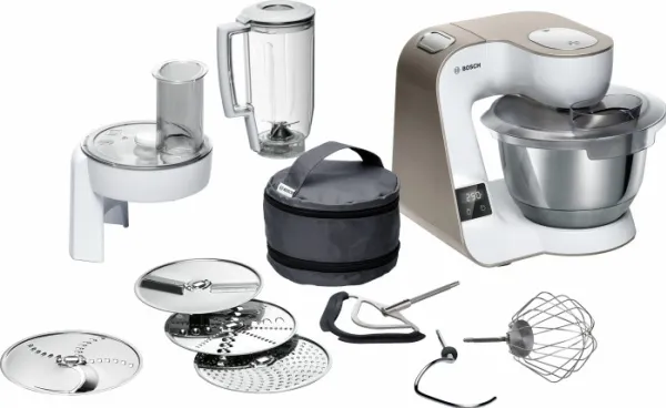 Bosch MUM5 MUM5XW20 - Køkkenmaskine - 1000 W - hvid