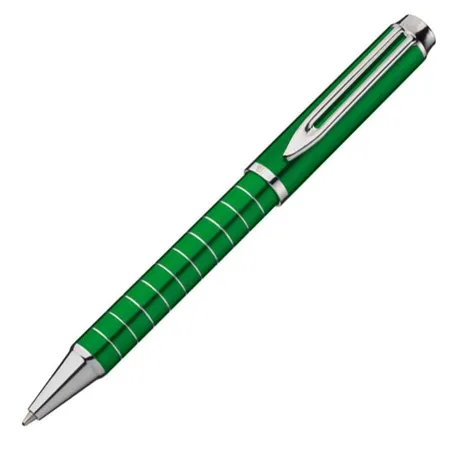 Easy Gifts Kugelschreiber aus Metall, grün, 10 Stück