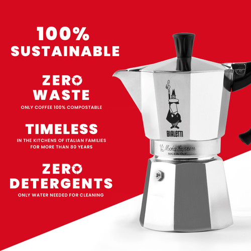 Bialetti Moka Express 2 kopjes
