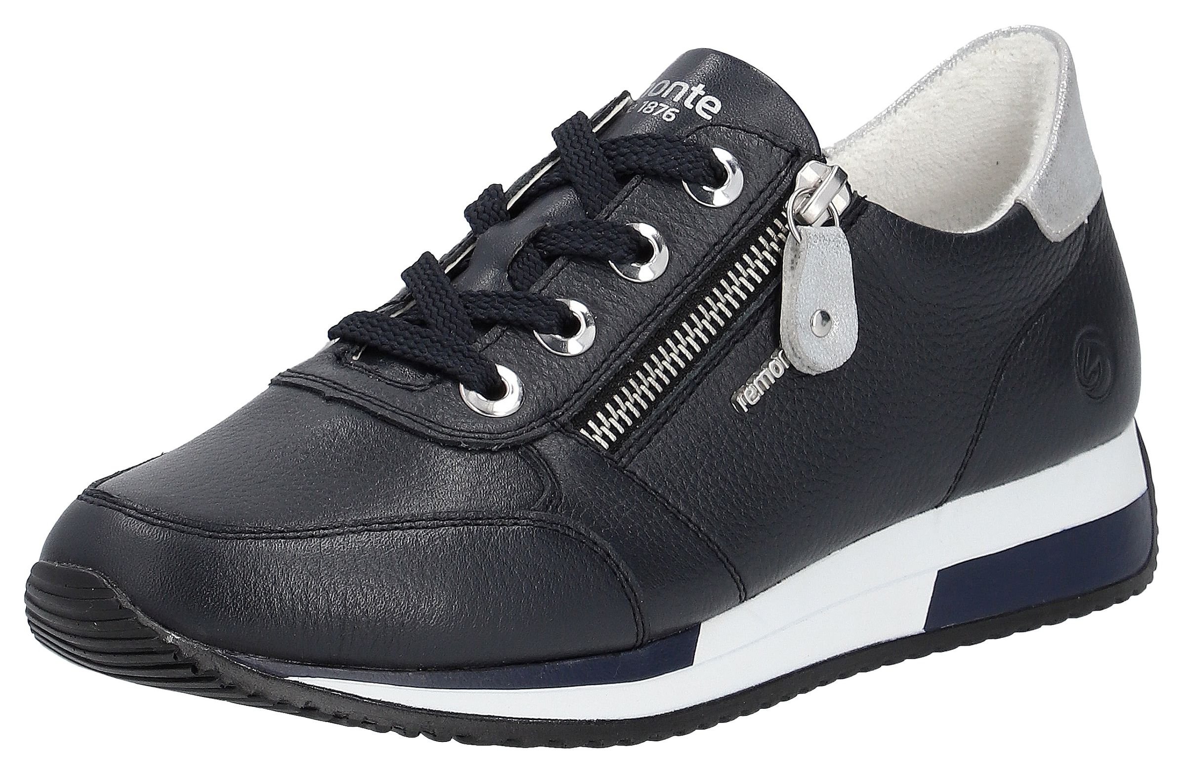 Remonte Keilsneaker  , Freizeitschuh, Halbschuh, Schnürschuh in schmaler Form
