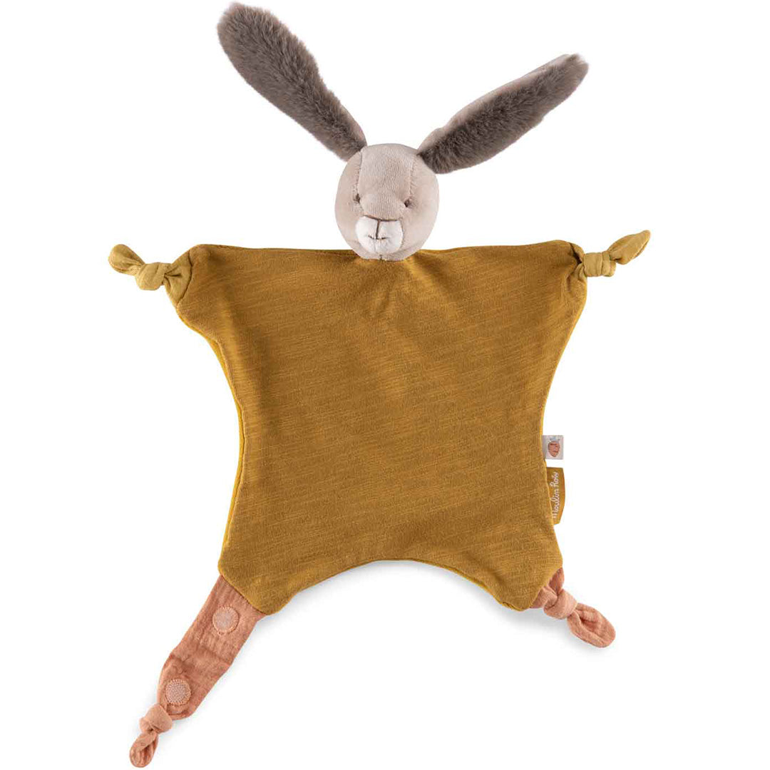 Moulin roty speendoek konijn - okergeel