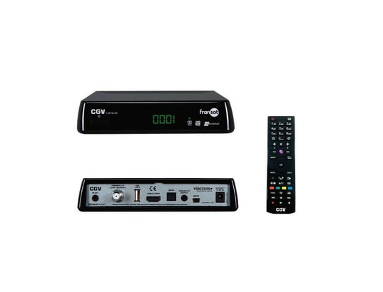 CGV - Décodeur satellite TNT HD Décodeur satellite hd e-sat hd-w4 (avec carte fransat)