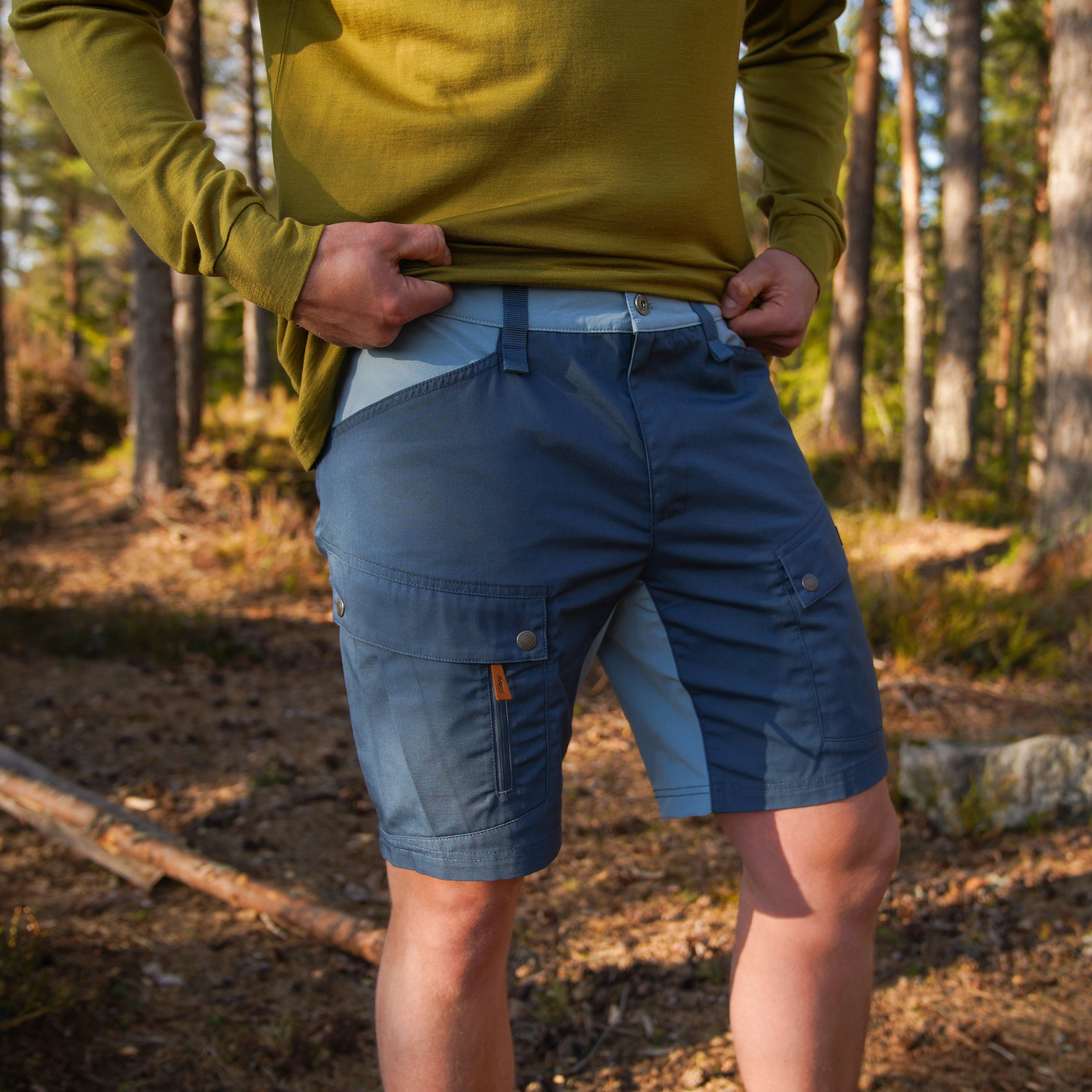 Nordmarka Favor Outdoor Shorts Men Orion Blue