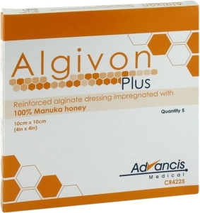ALGIVON Plus 10 x 10 cm, 5 Stück