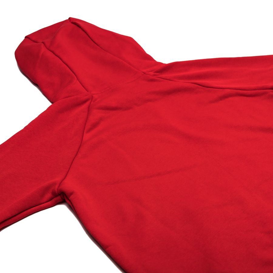 Nike Sweat à Capuche Fleece PO Park 20 - Rouge/Blanc Femme