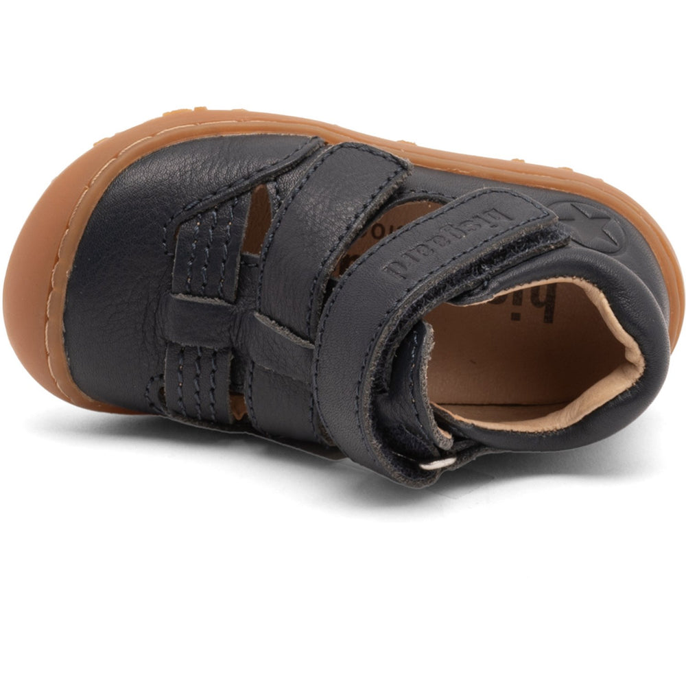 Køb Bisgaard Dark Blue Barefoot Hana First Step Sko