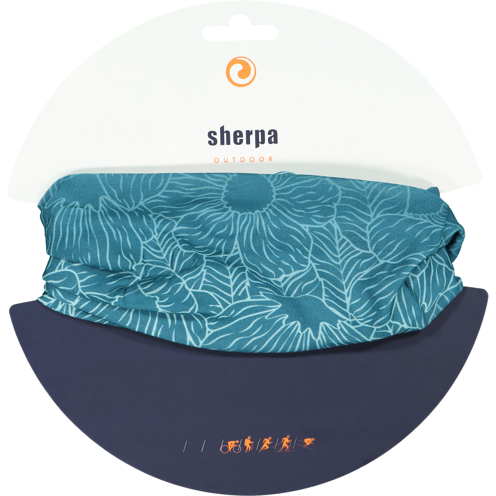Sherpa Barban Erw Bandana hellblau