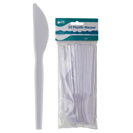 Idena Plastikmesser, 20 Stück