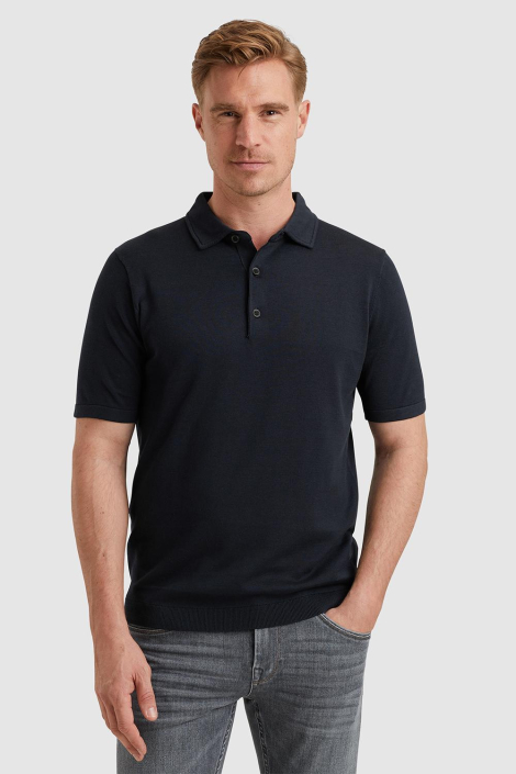 Vanguard blauwe heren polo
