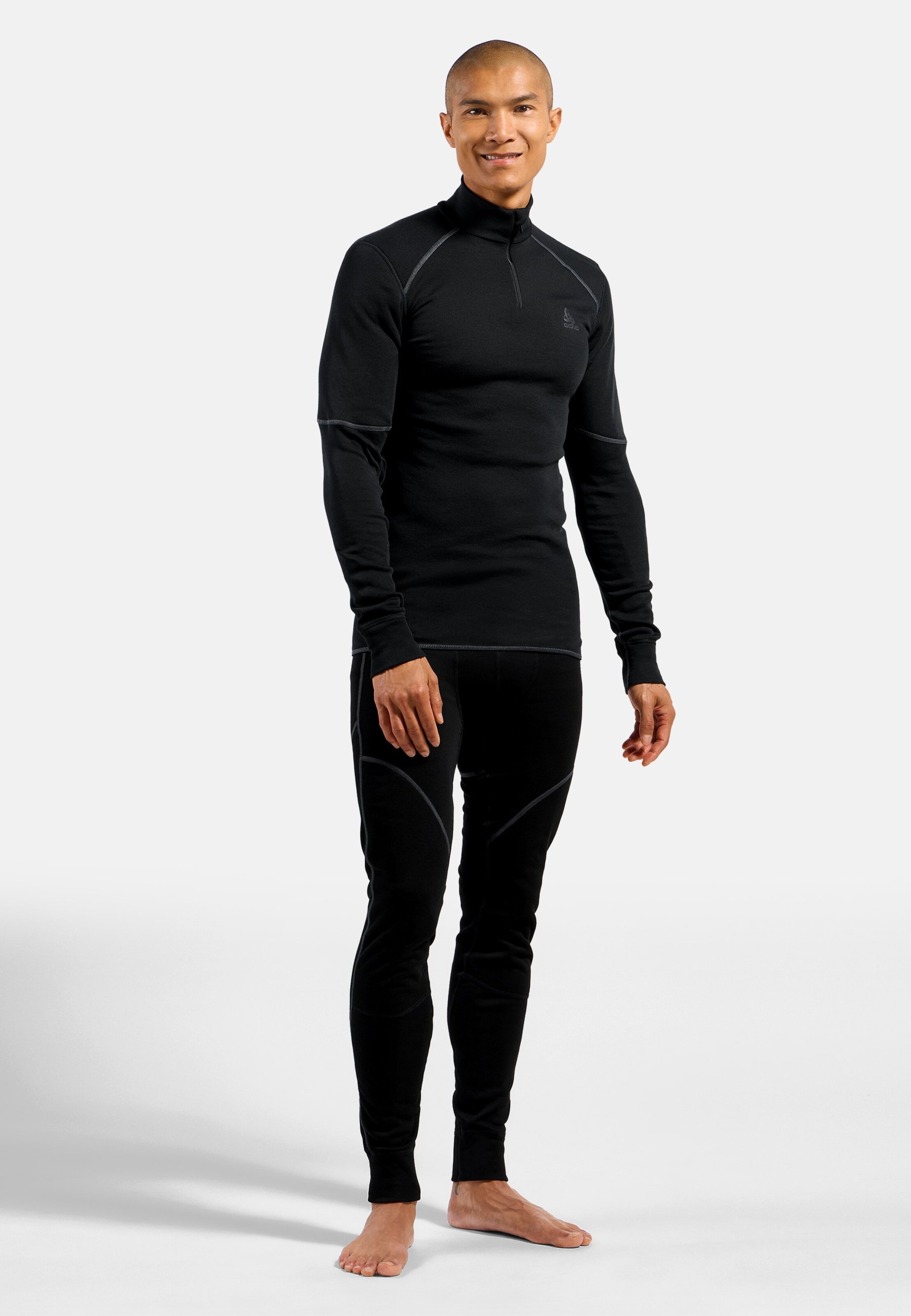 Active X-Warm Base Layer Tights in black