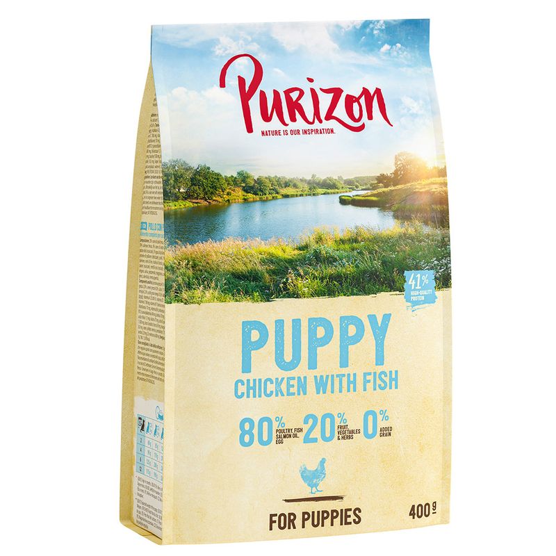 Purizon Puppy poulet, poisson - sans céréales