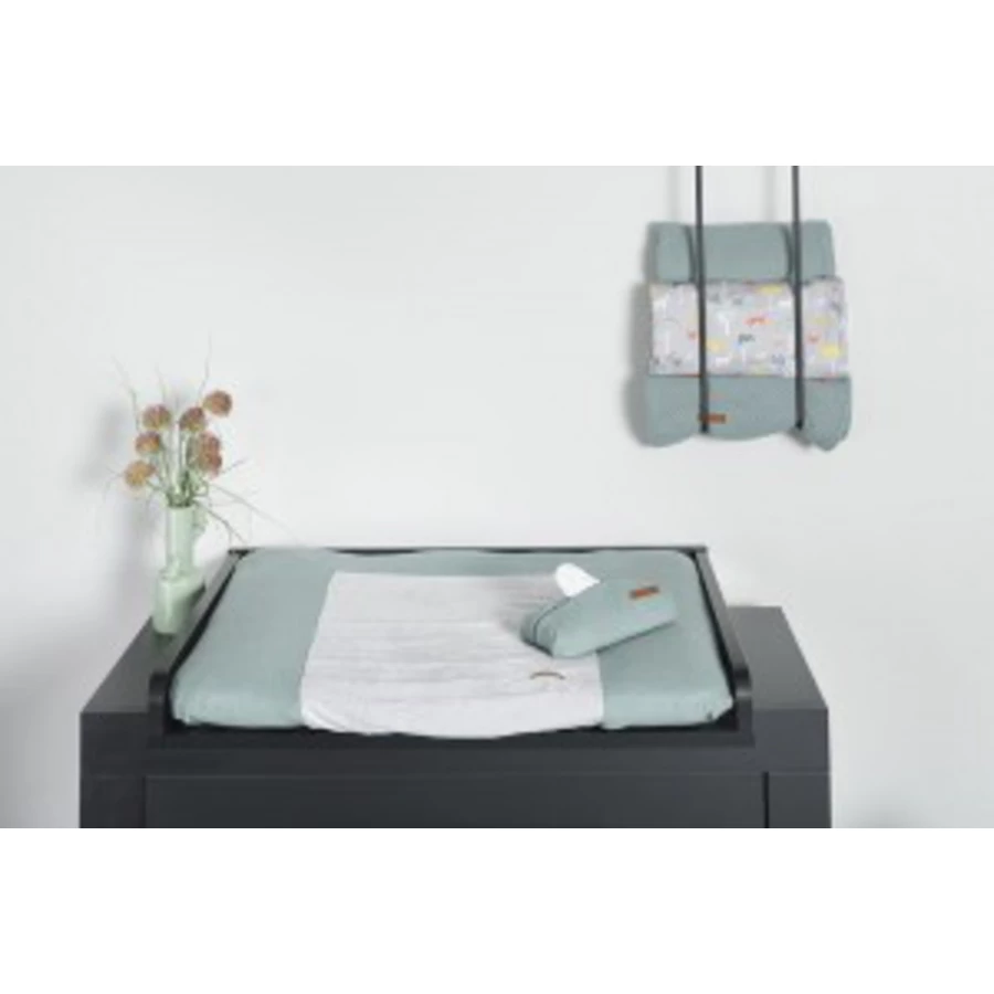 baby's only Wickelauflagenbezug Classic silbergrau 75x85 cm