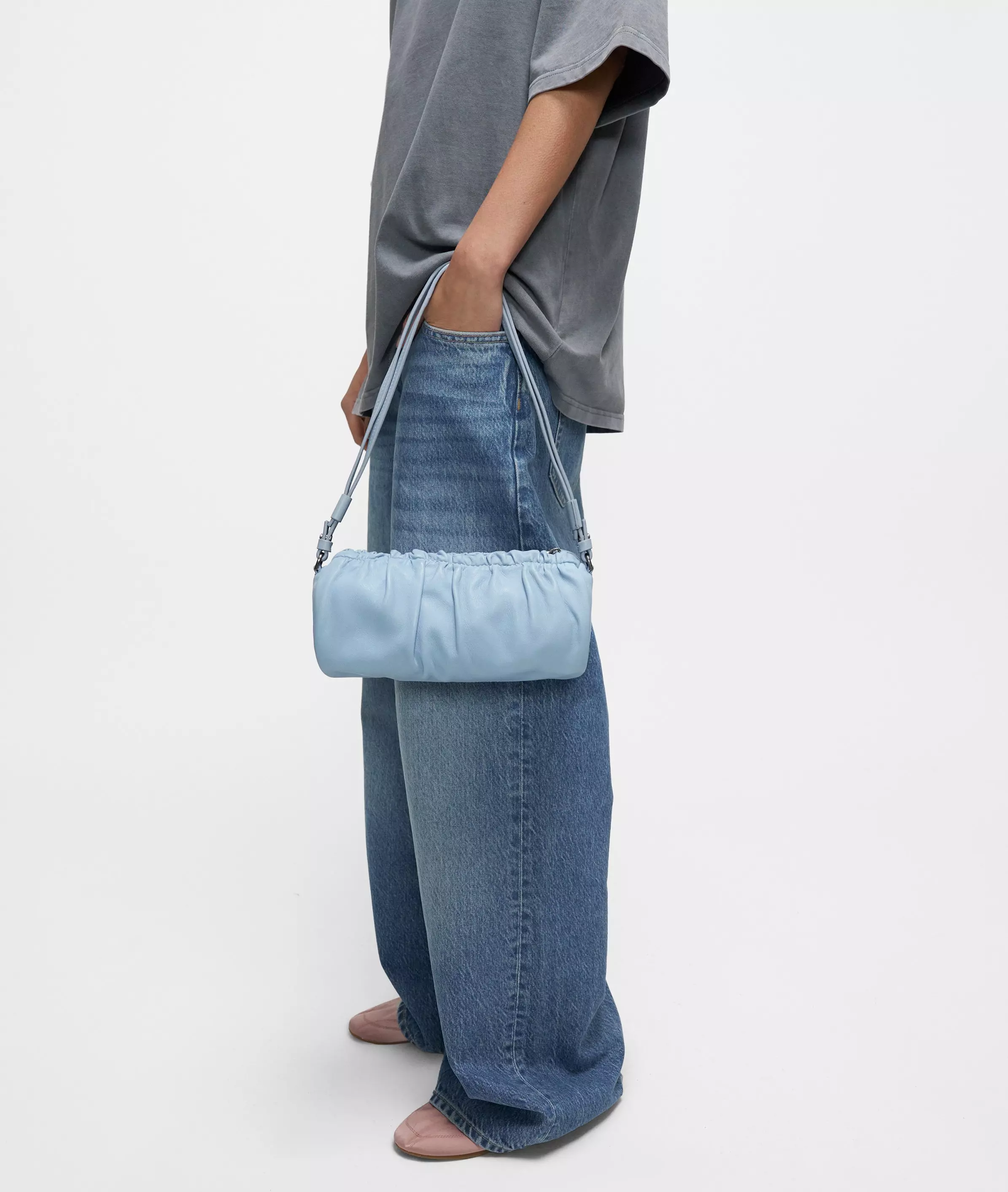 Cloud II Hobo XS Small sheepskin leather hobo bag