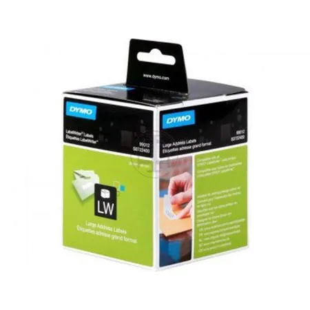 Dymo Ordneretiketten für Etikettendrucker 190 x 38mm, weiß, 110 Stück