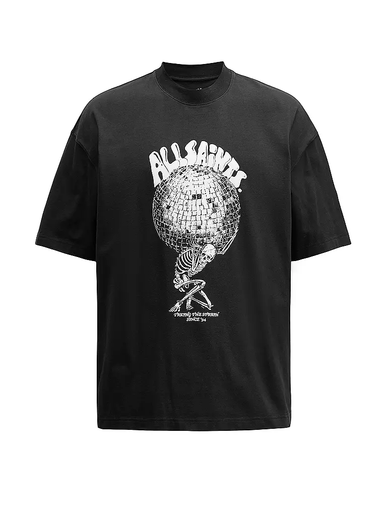 ALLSAINTS T-Shirt BURDEN schwarz