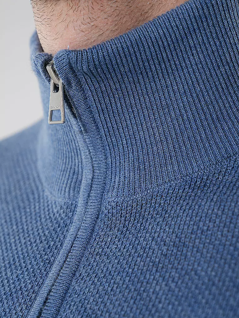 GANT Troyer Pullover blau