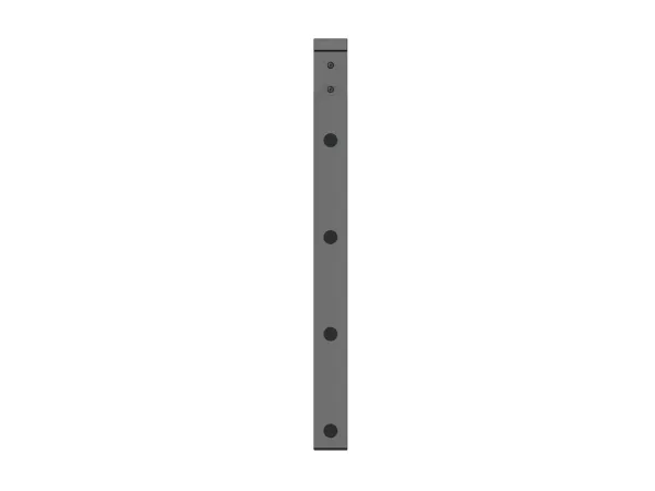 Multibrackets M Ceiling Mount Pro OM46N-D - Komponenter til montering (monteringsbase) - vipning - for fladt panel - stål - sort - loftsmonterbar