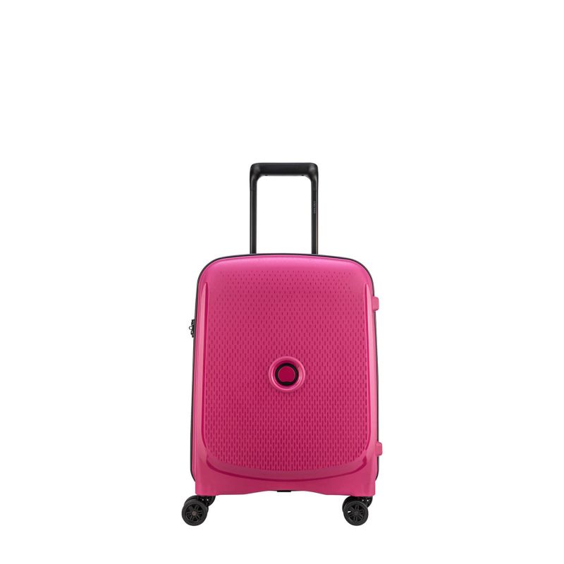 Valise cabine rigide Belmont plus Slim 55 cm Framboise