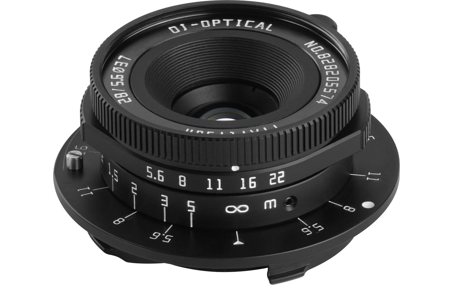 Festbrennweite 28mm F/5.6 – Leica M - Schwarz<br>Ideales Objektiv für die Strassenfotografie mit hyperfokaler Fokussierung