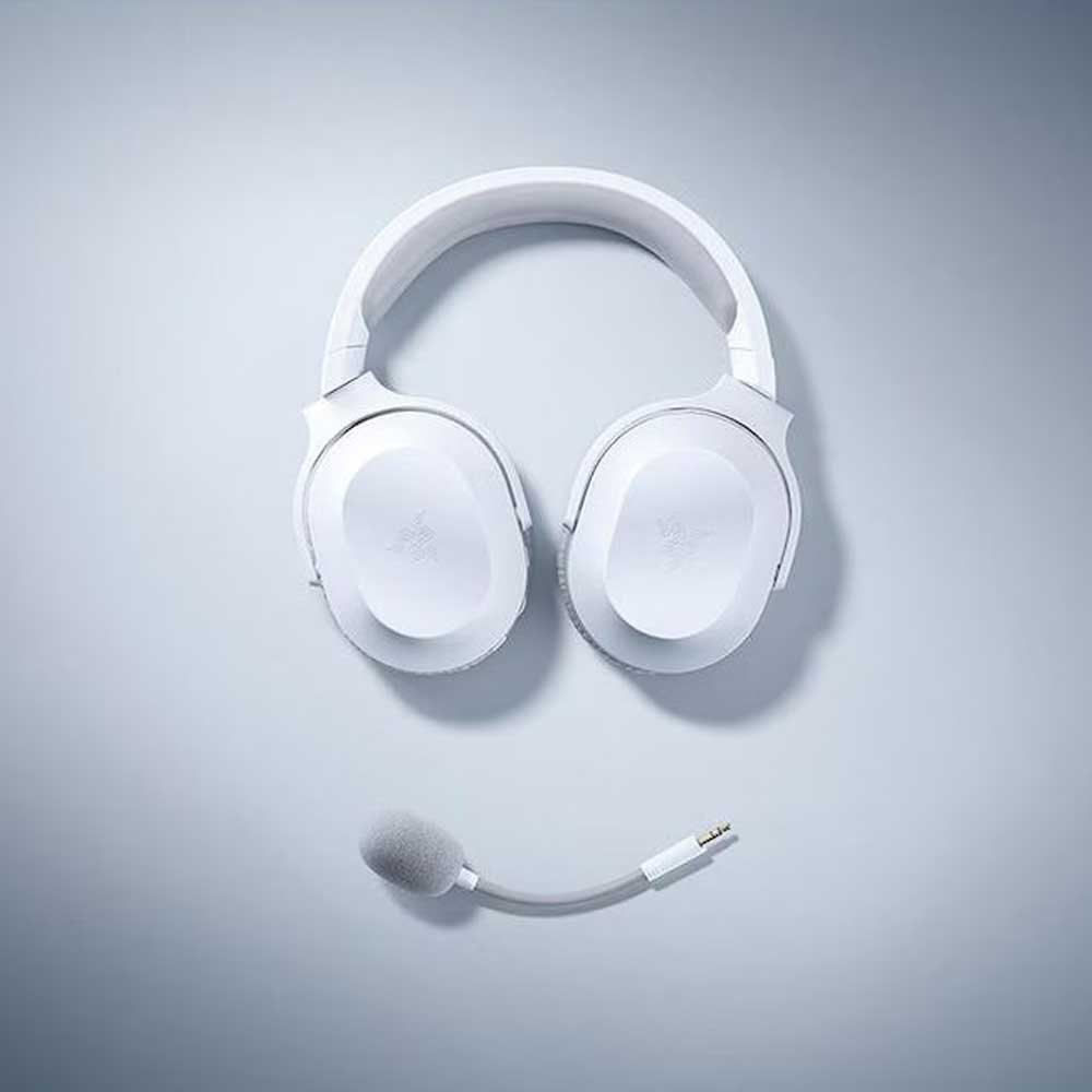 Barracuda X (2022) 2.4GHz USB C   Bluetooth Gaming Kopfhörer Over-Ear Stereo Headset mit Mikrofon (RZ04-04430200-R3M1) - Mercury (Weiss)