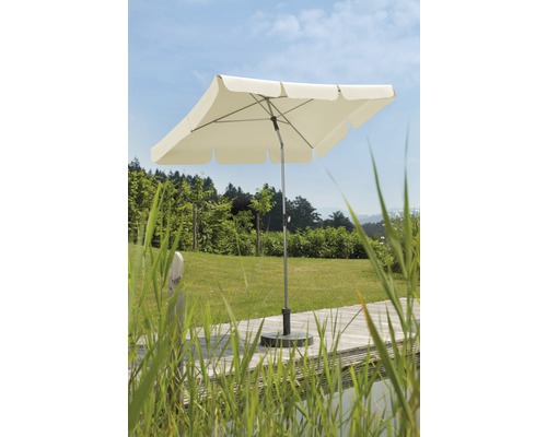 Schneider Locarno parasol 180 x 120 x 240 cm naturel