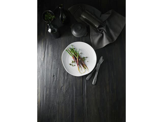 Pillivuyt Boulogne Tallerken flad Dia 26,5 cm Hvid
