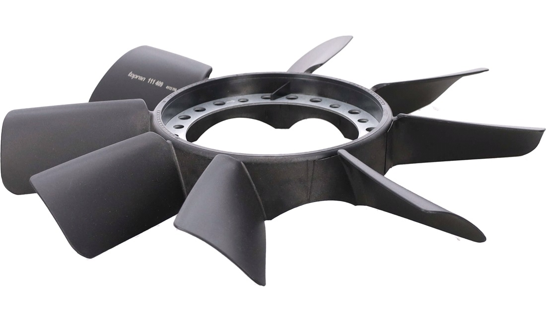 Ventilator, motorkøling