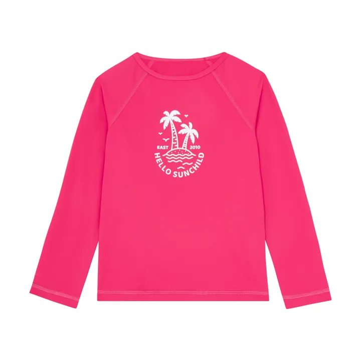 Sunchild T-shirt Anti-UV Sacohello | Rose fuschia