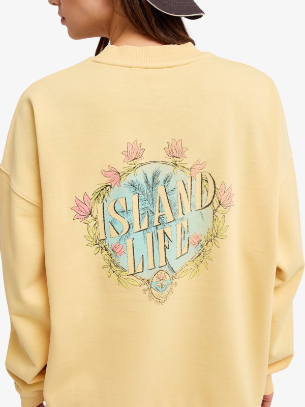 Lineup Oversized Sweat oversize Jaune Femme