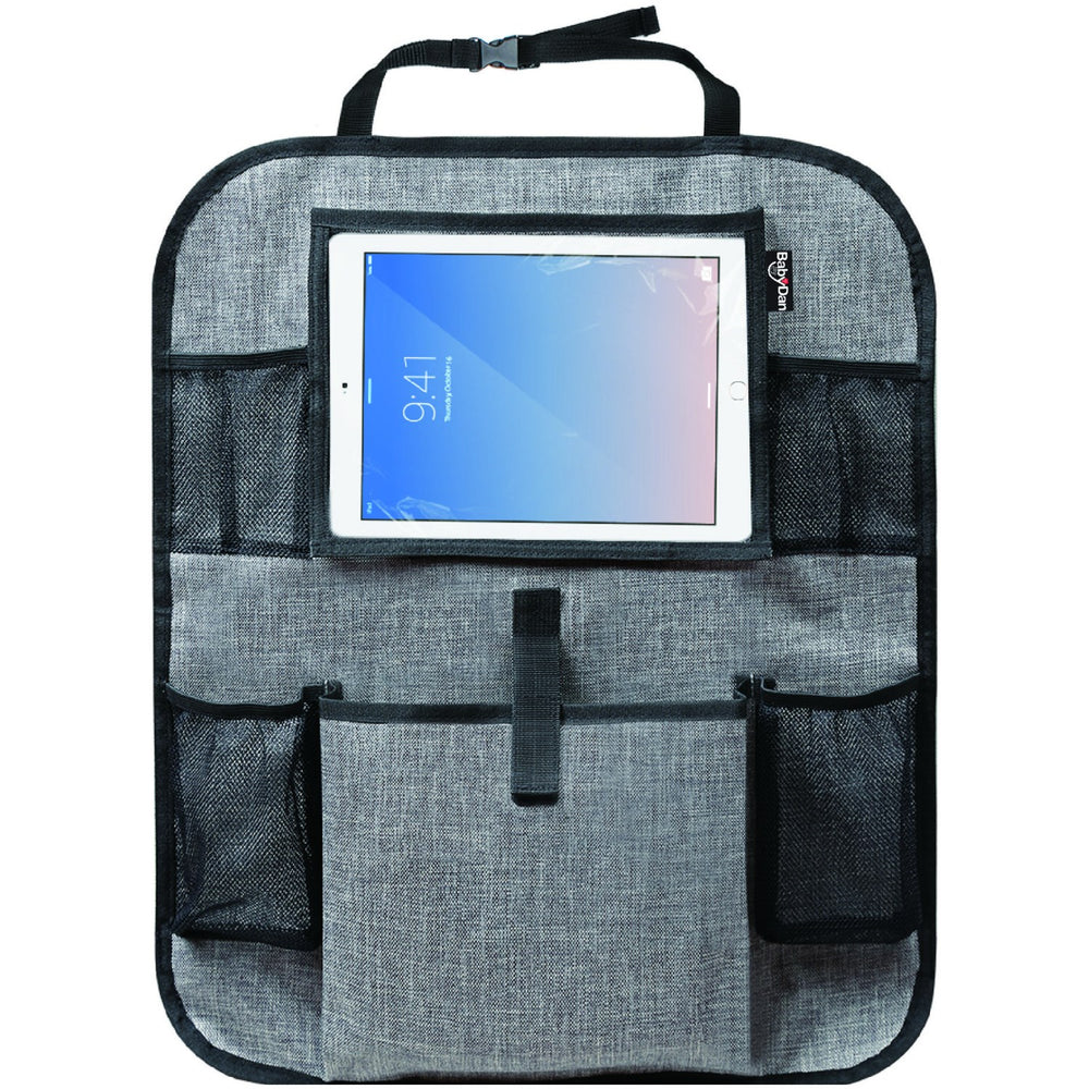 Køb BabyDan Tablet Backseat Organizer, Luxury Grey