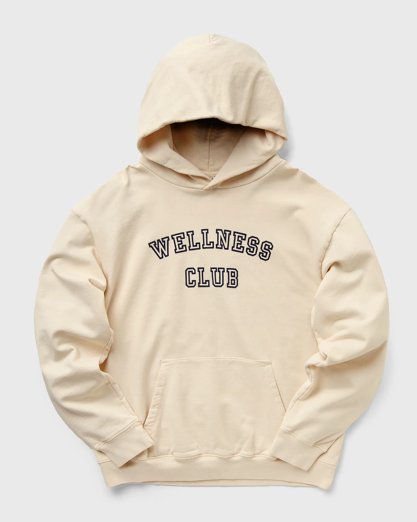 Sporty & Rich Wellness Club Flocked Hoodie