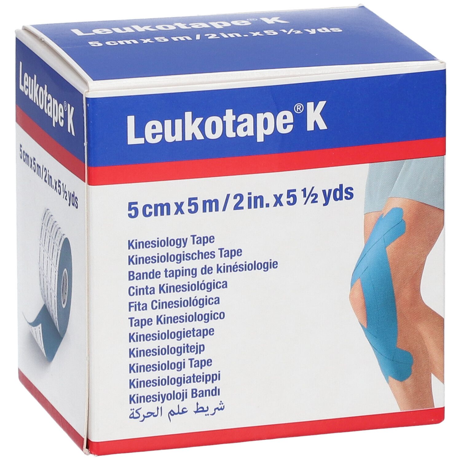 Leukotape® K 5 cm x 5 m blau