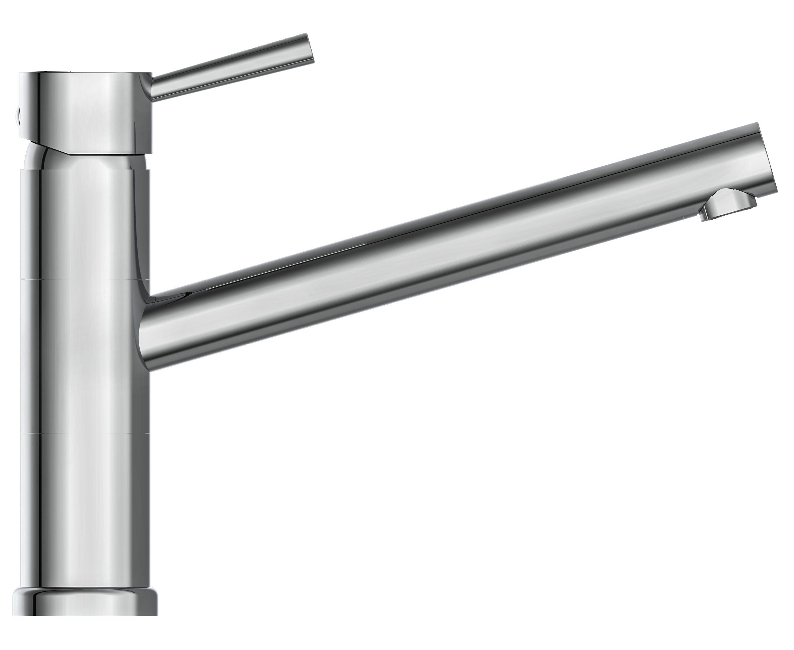 Schutte UNICORN ééngreepsmengkraan keuken, chroom