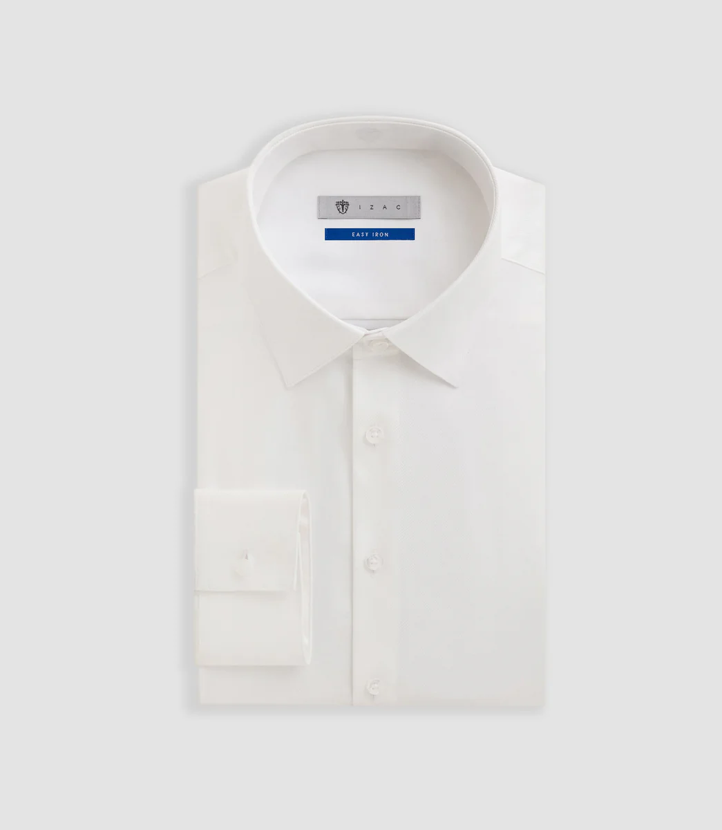 Chemise easy iron blanche 