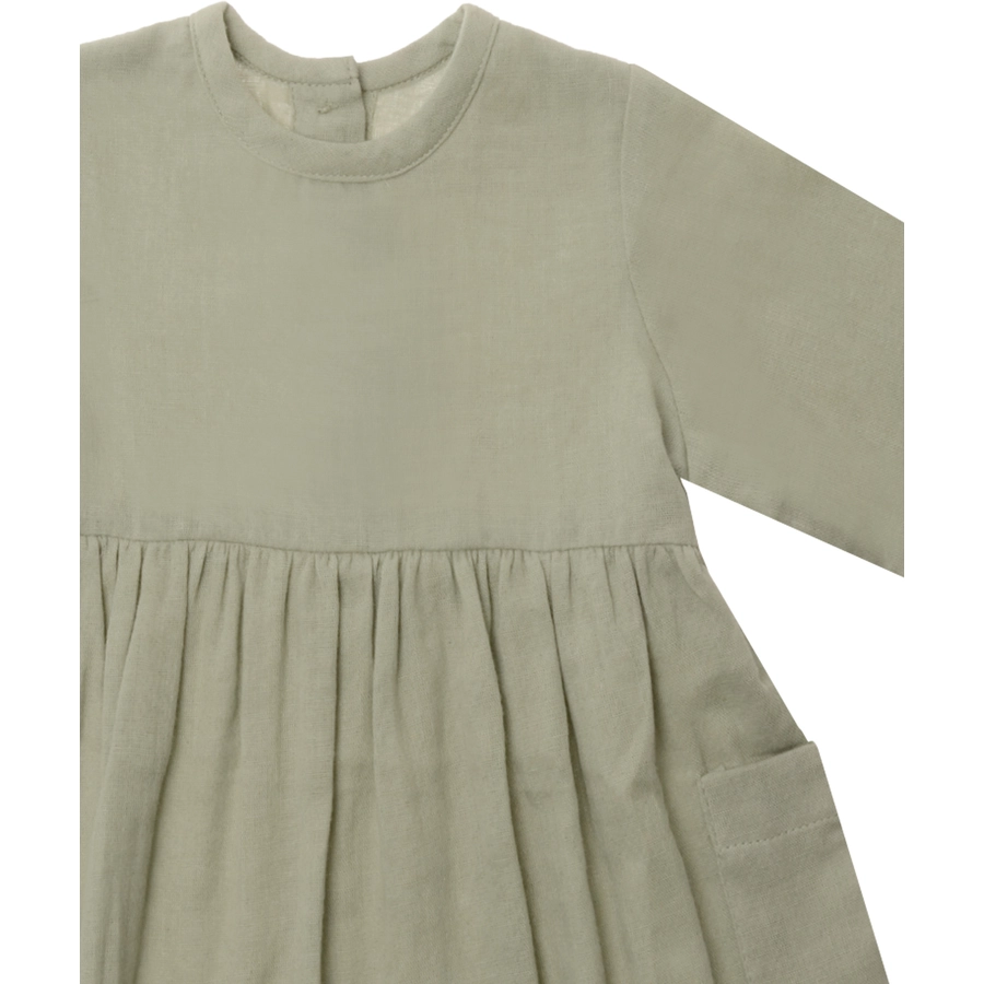 Liliput Kleid Musselin Kleid schilf