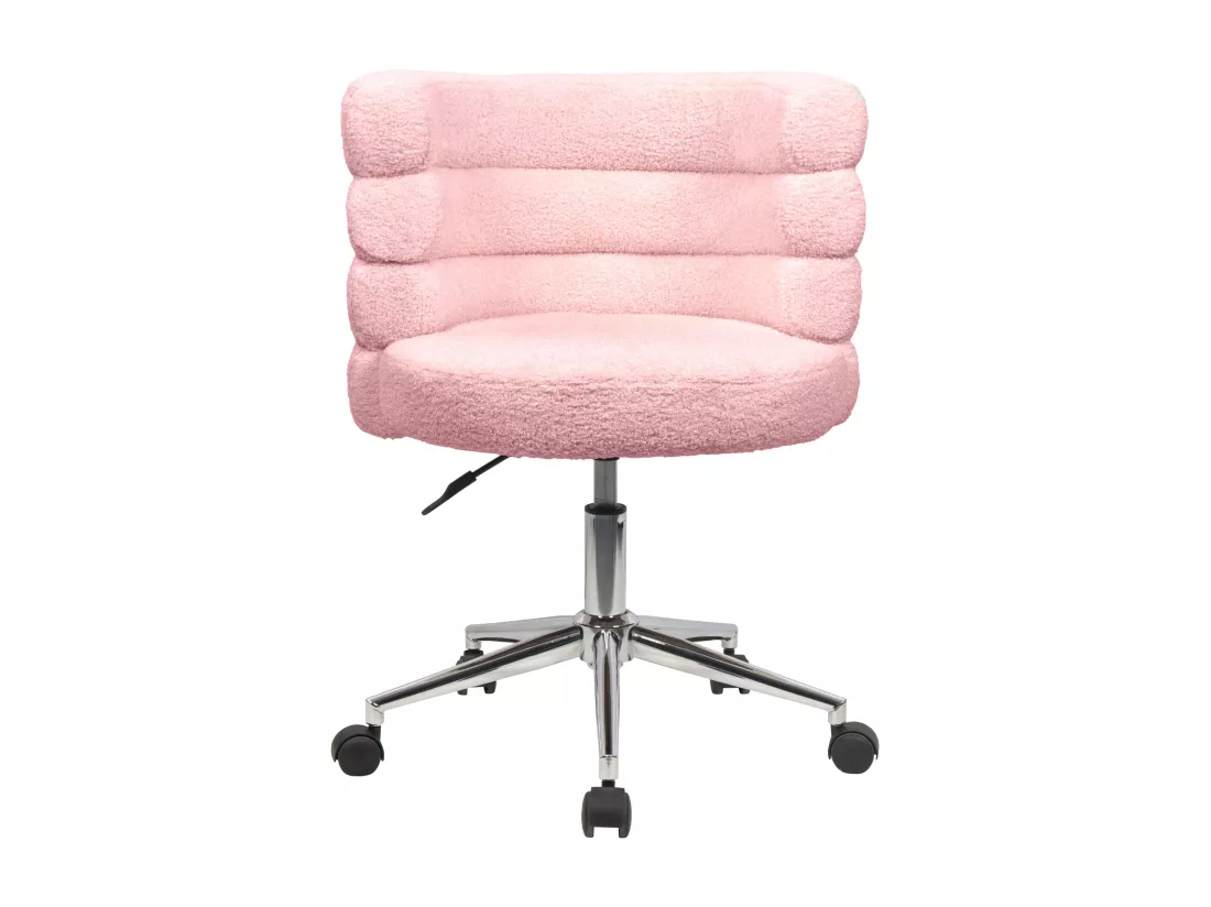 Chaise de bureau réglable en hauteur avec roulettes