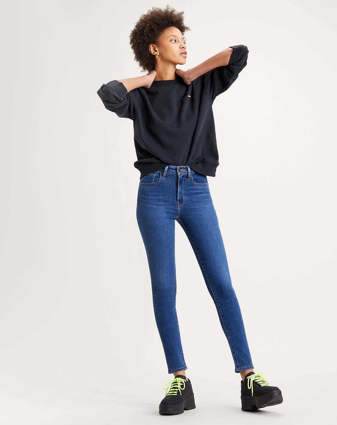 Levi's® Jean 721 High Rise Skinny Bogota bleu