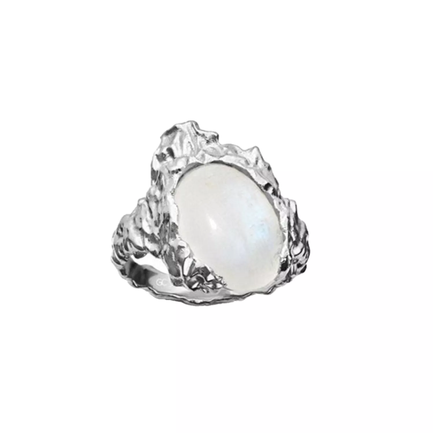 Maanesten Gudinde Ring Sølv 35351c
