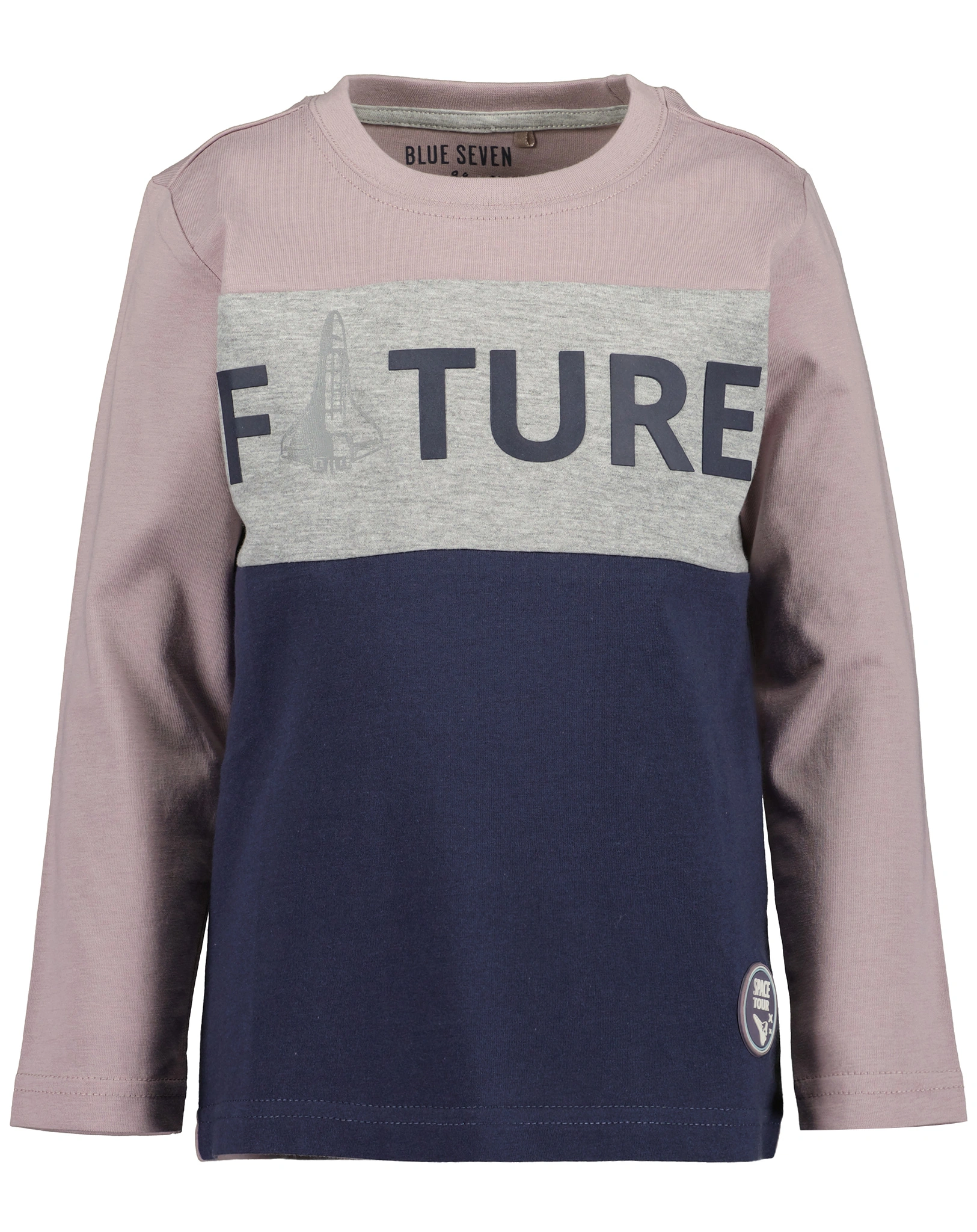 Langarmshirt FUTURE in anthrazit