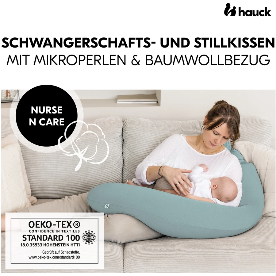hauck Stillkissen Nurse N Care Eukalyptus