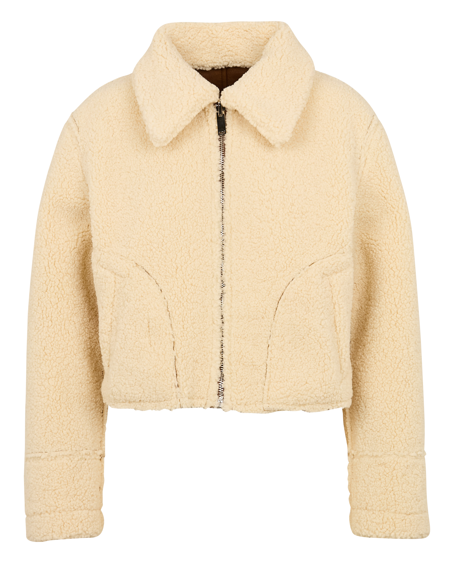 EMILIO - Veste courte col classique| Marron