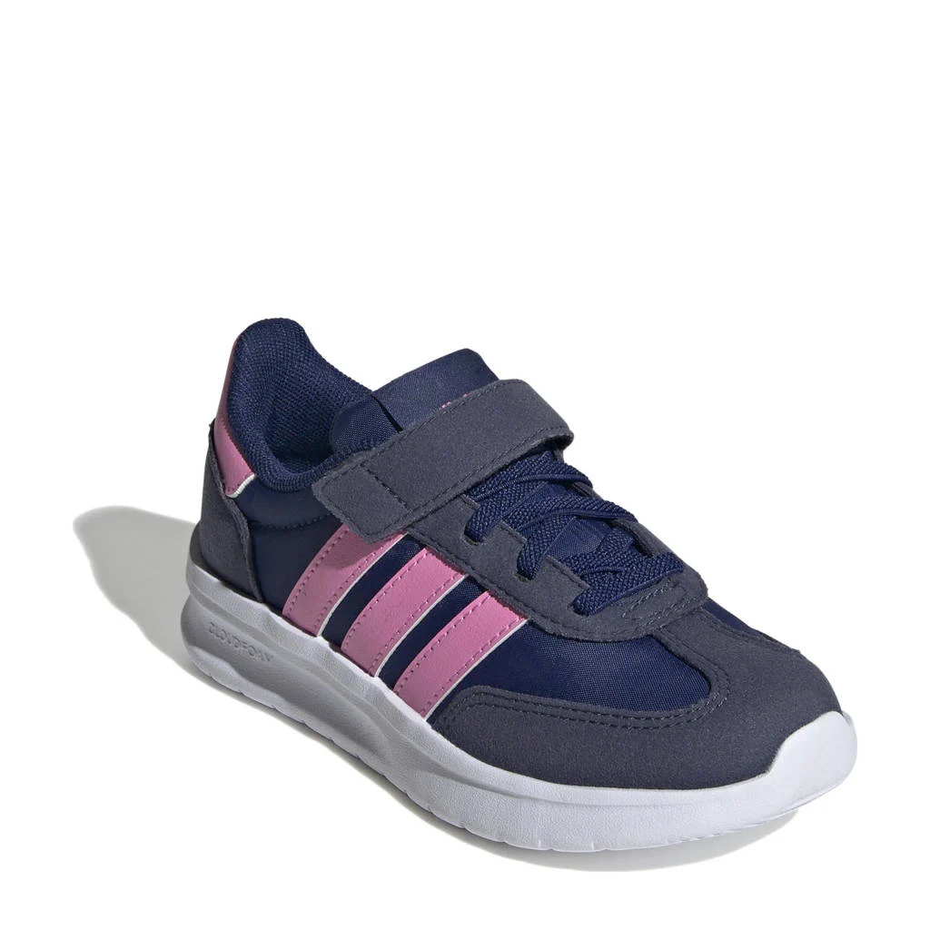 adidas RUN 70s 2.0 sneakers donkerbblauw/roze/zwart